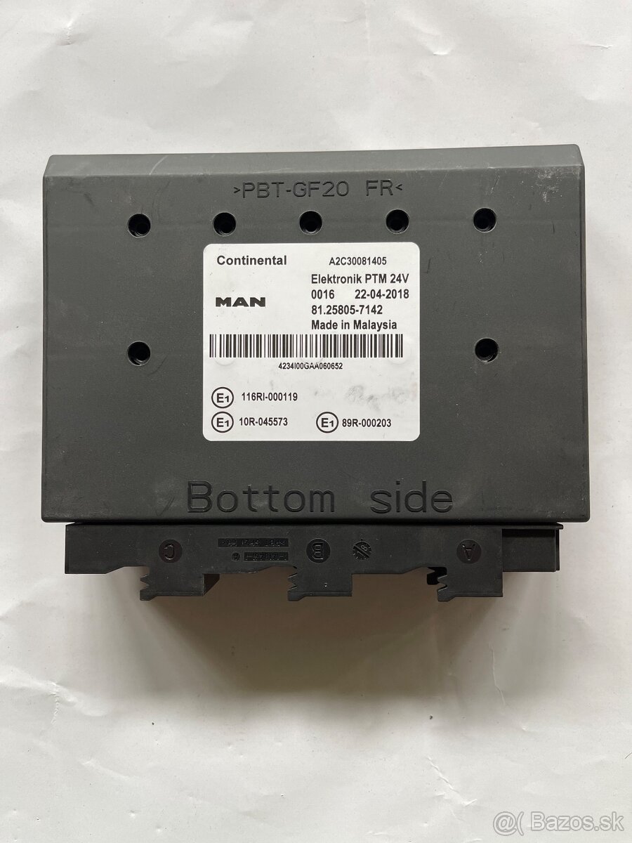 Řídicí jednotka Continental PTM MAN TGX TGS - 4