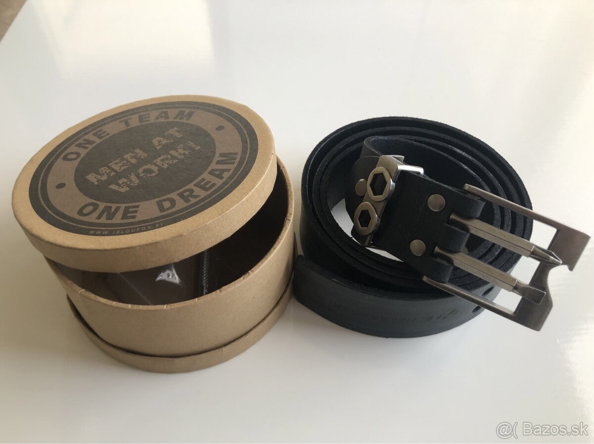 Pánsky kožený opasok - 4