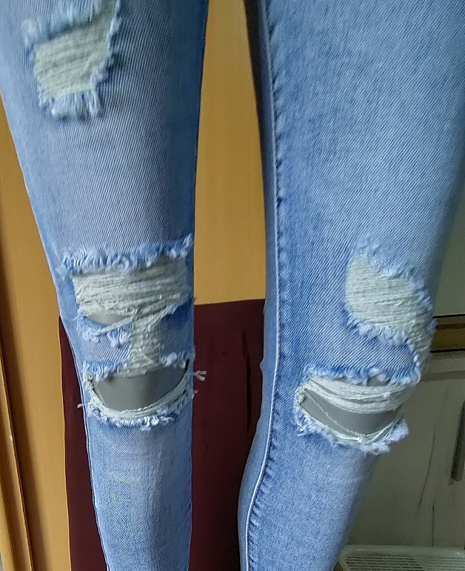 dámske trhane rifle 26 - 4