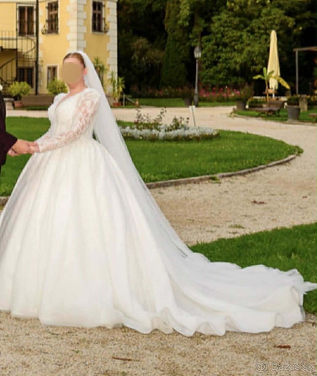 Predám svadobné šaty - 4