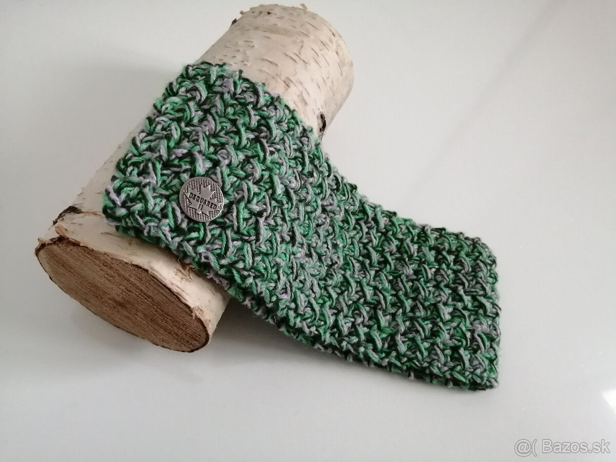 Nové kovové rifľové gombíky logo DSQUARED 10 ks - 4