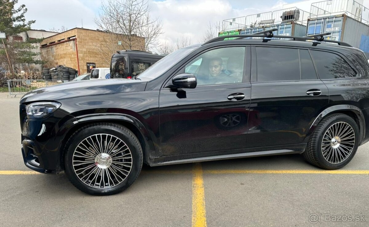 Nová sada 22" al.disky design Mercedes GLS +zimní pneu - 4