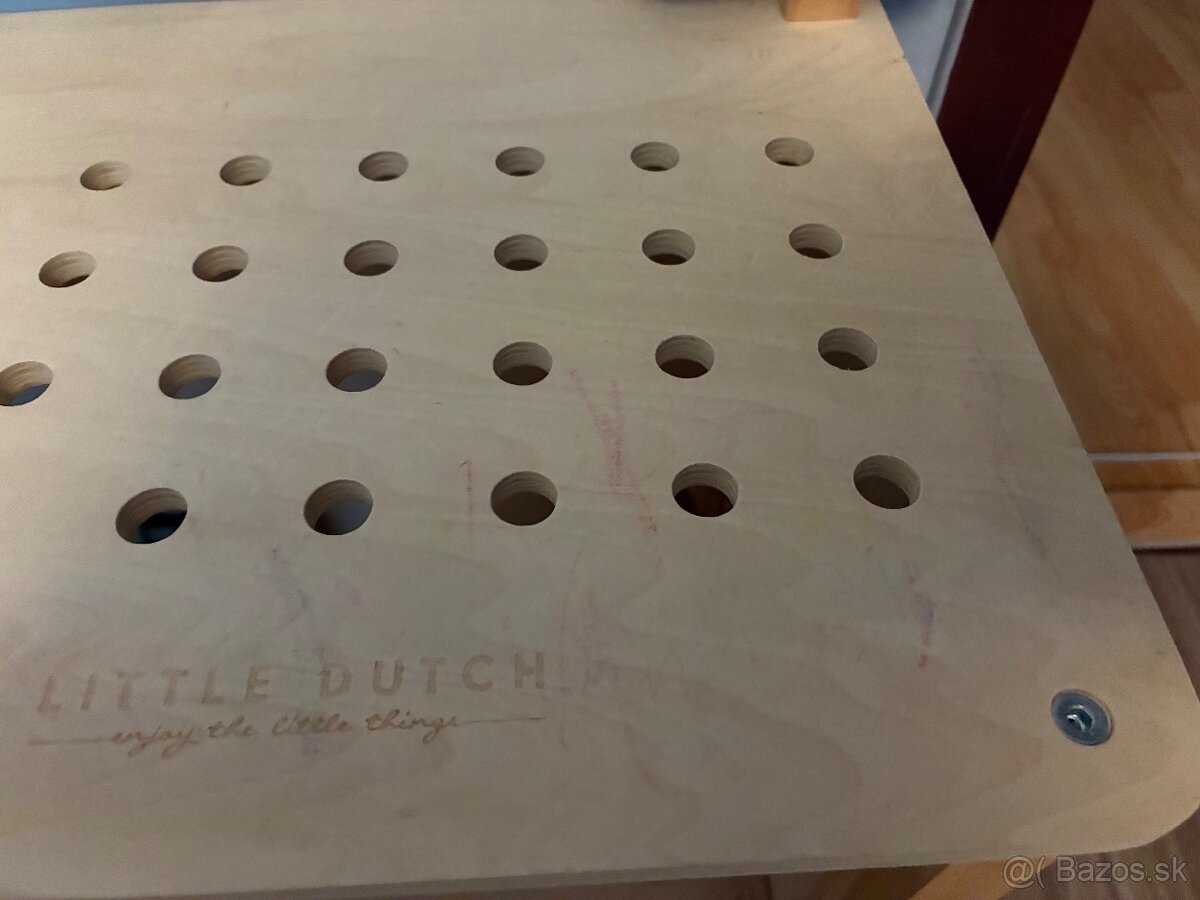 Drevený ponk Little Durch + box s náradím - 4