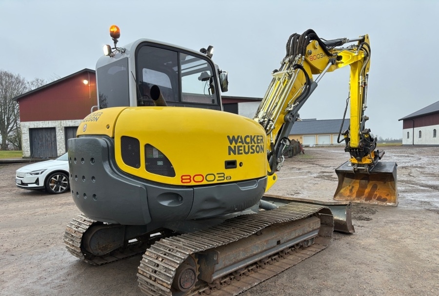 Prodám minibagr Wacker Neuson, 2013, 4580mth - 4