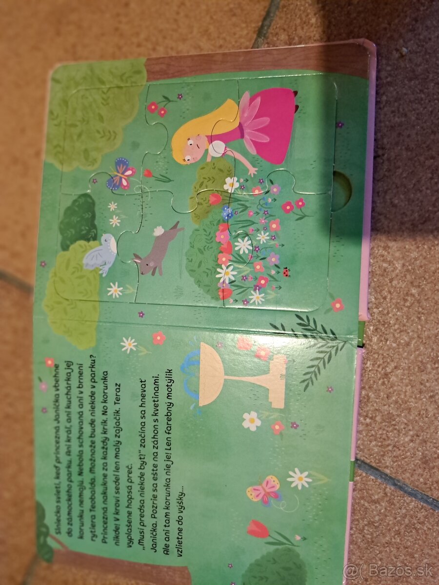 Puzzle kniha Princezna - 4