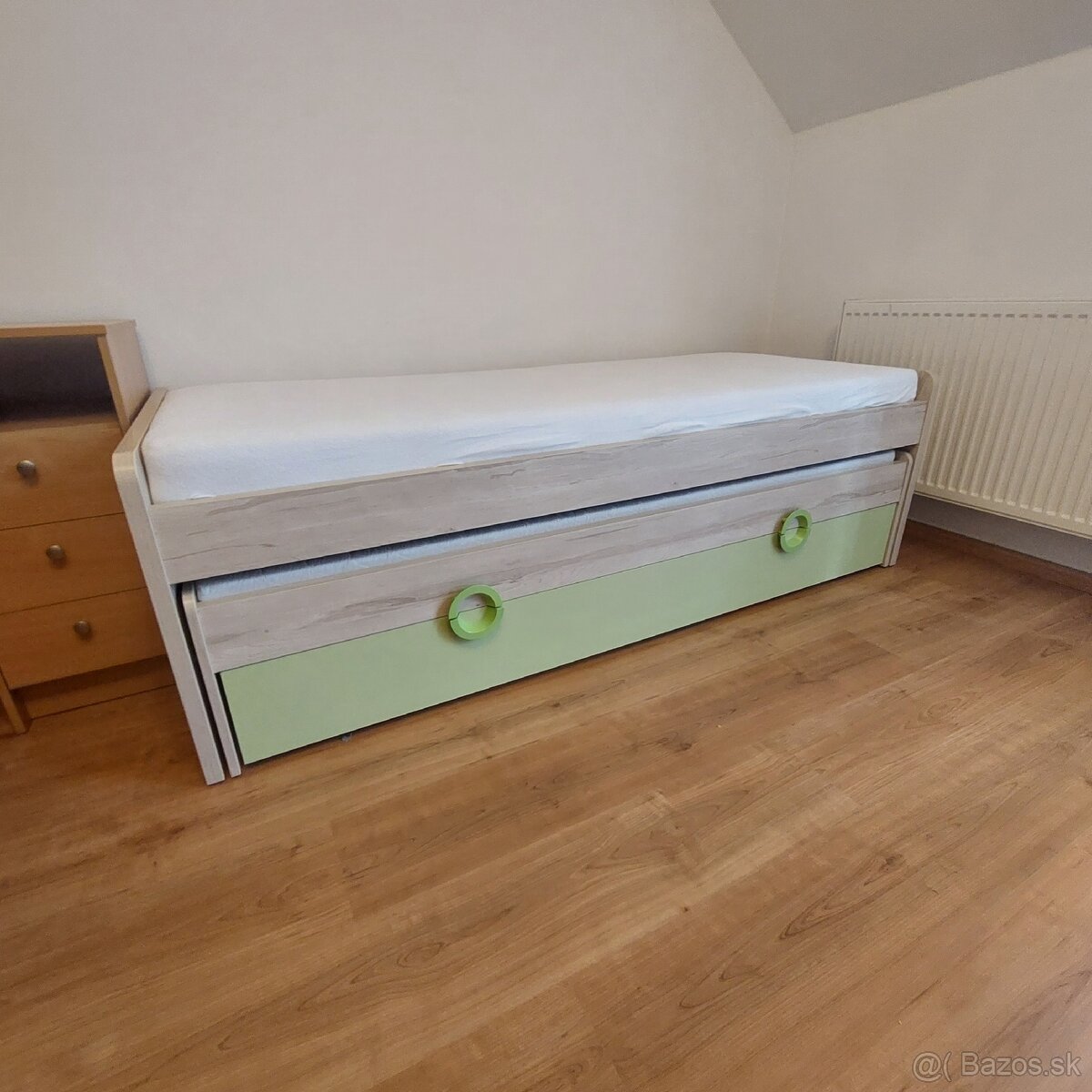 Posteľ, dvojposteľ s matracami - 4