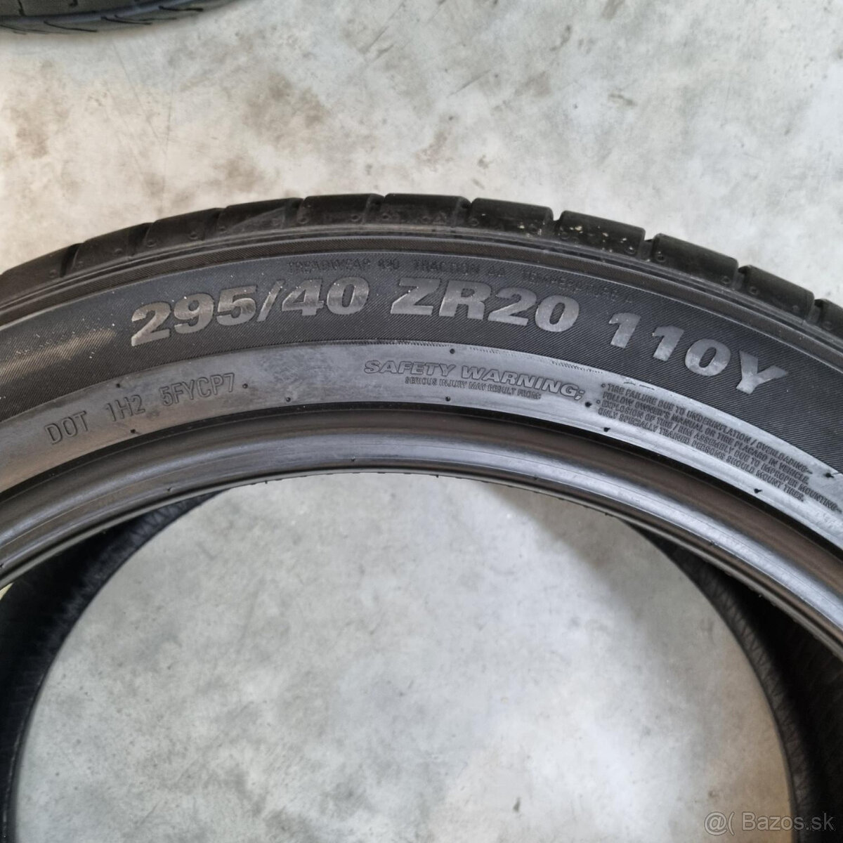 Letné pneumatiky 295/40 R20 KUMHO DOT3623 - 4