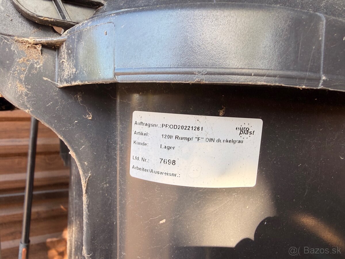 Smetný kôš 120l - 4