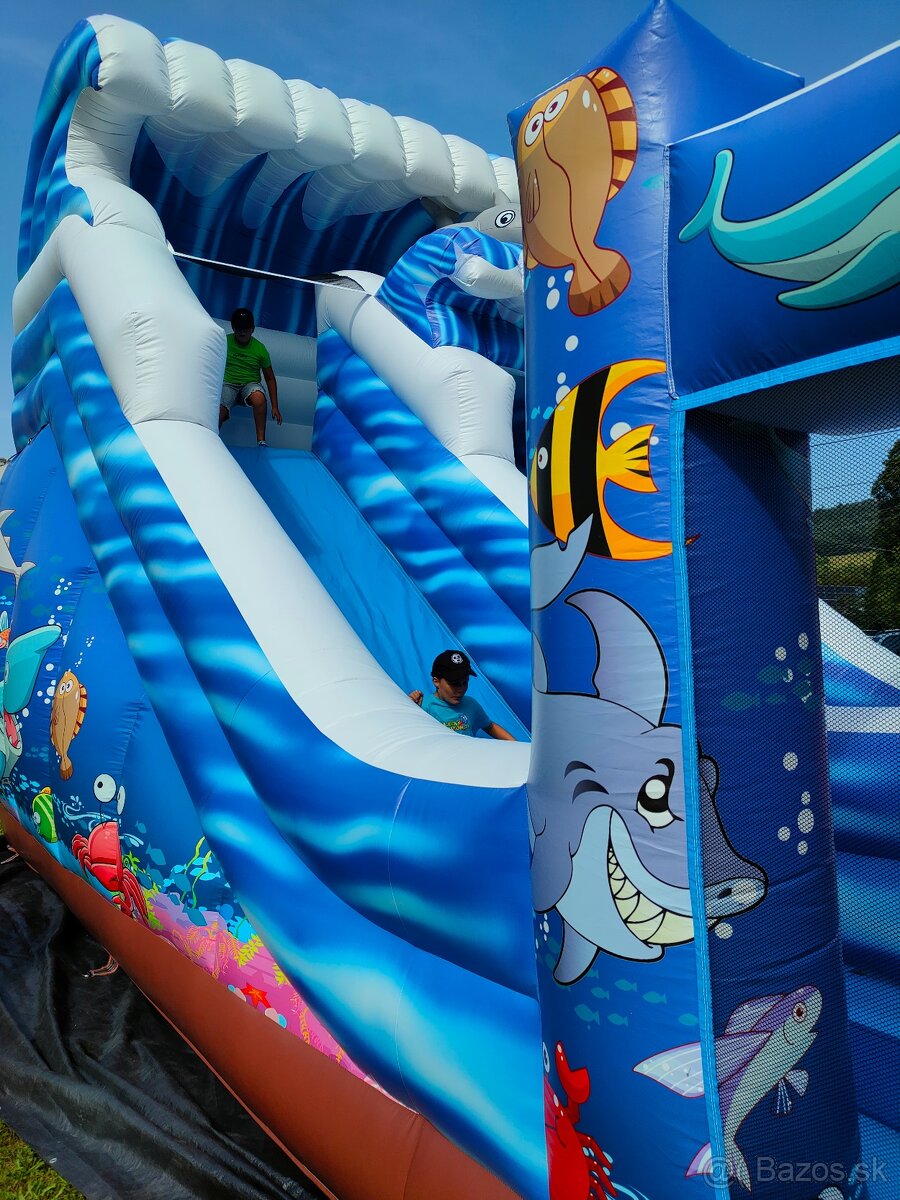 Nafukovacia Kĺzačka ocean park - 4