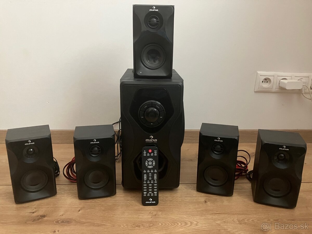 Auna 5.1 reproduktory s Bluetooth - 4