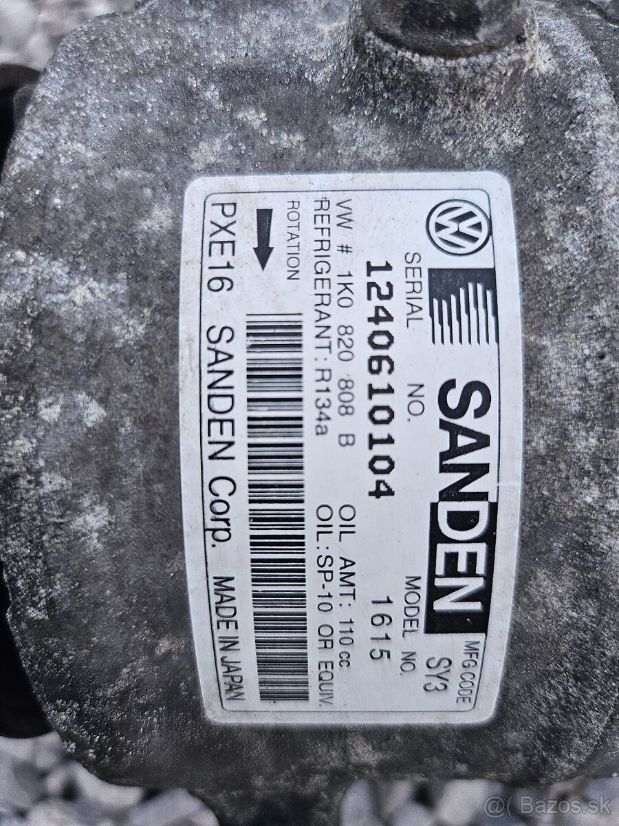 Kompresor klimatizácie VW AG 1K0820808B,1K0820859P - 4