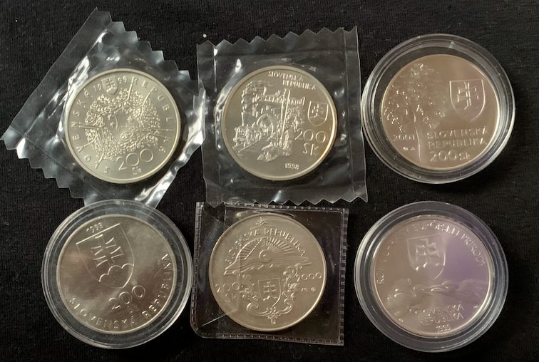 Slovenské mince 200 Sk - 4