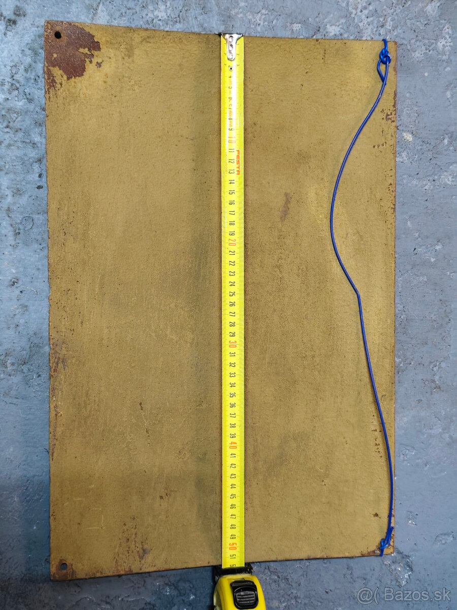 Smaltovana cedula original Shell - 4