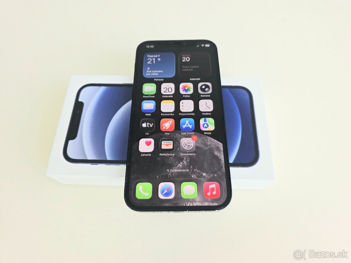 APPLE IPHONE 12 256GB BLACK,BATERKA 100% - 4