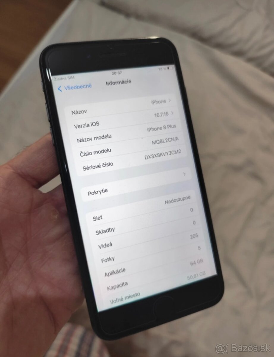 iPhone 8 plus 64GB, black - 4