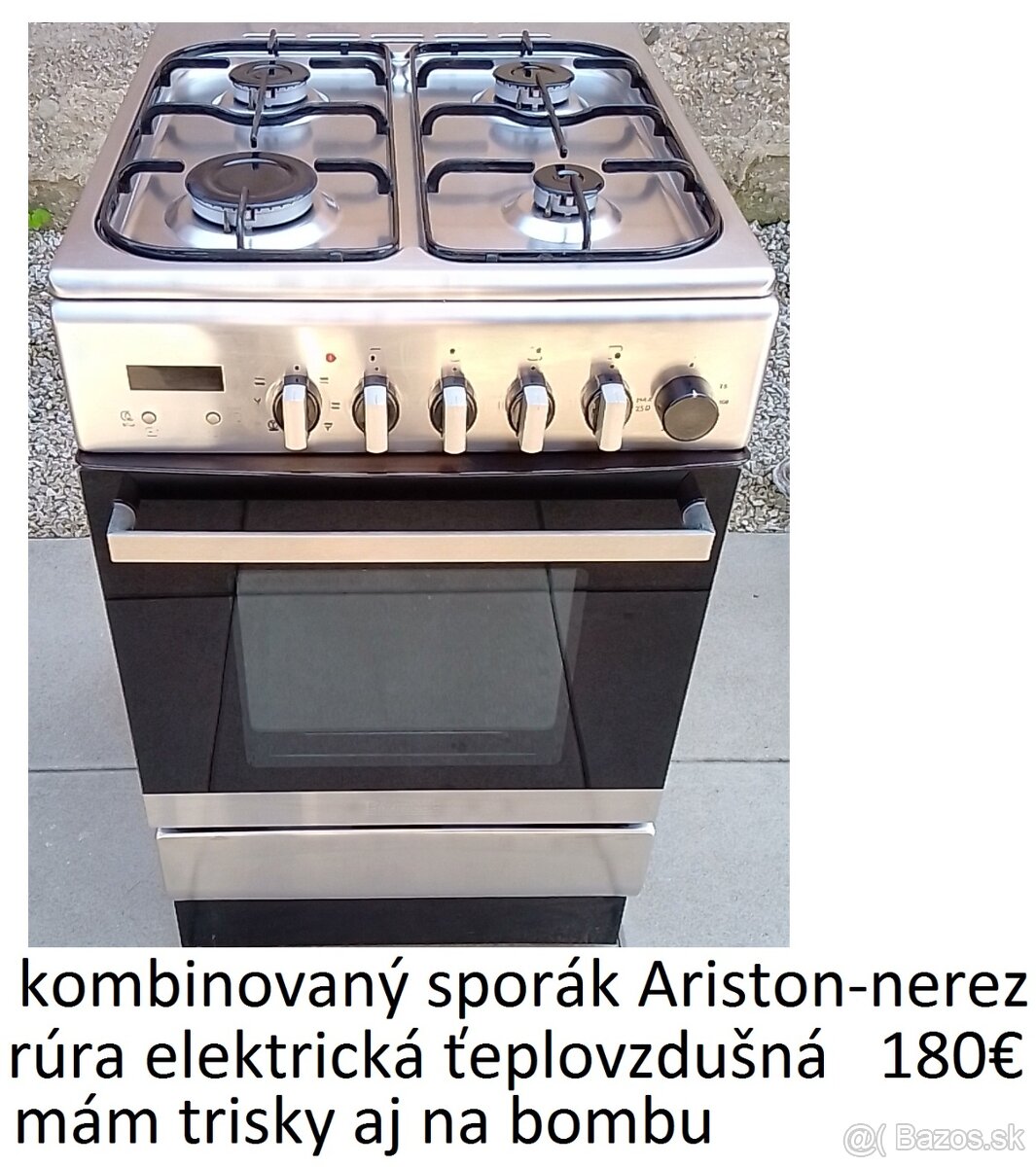 predám kombinovaný sporák -aj elektrický - 4