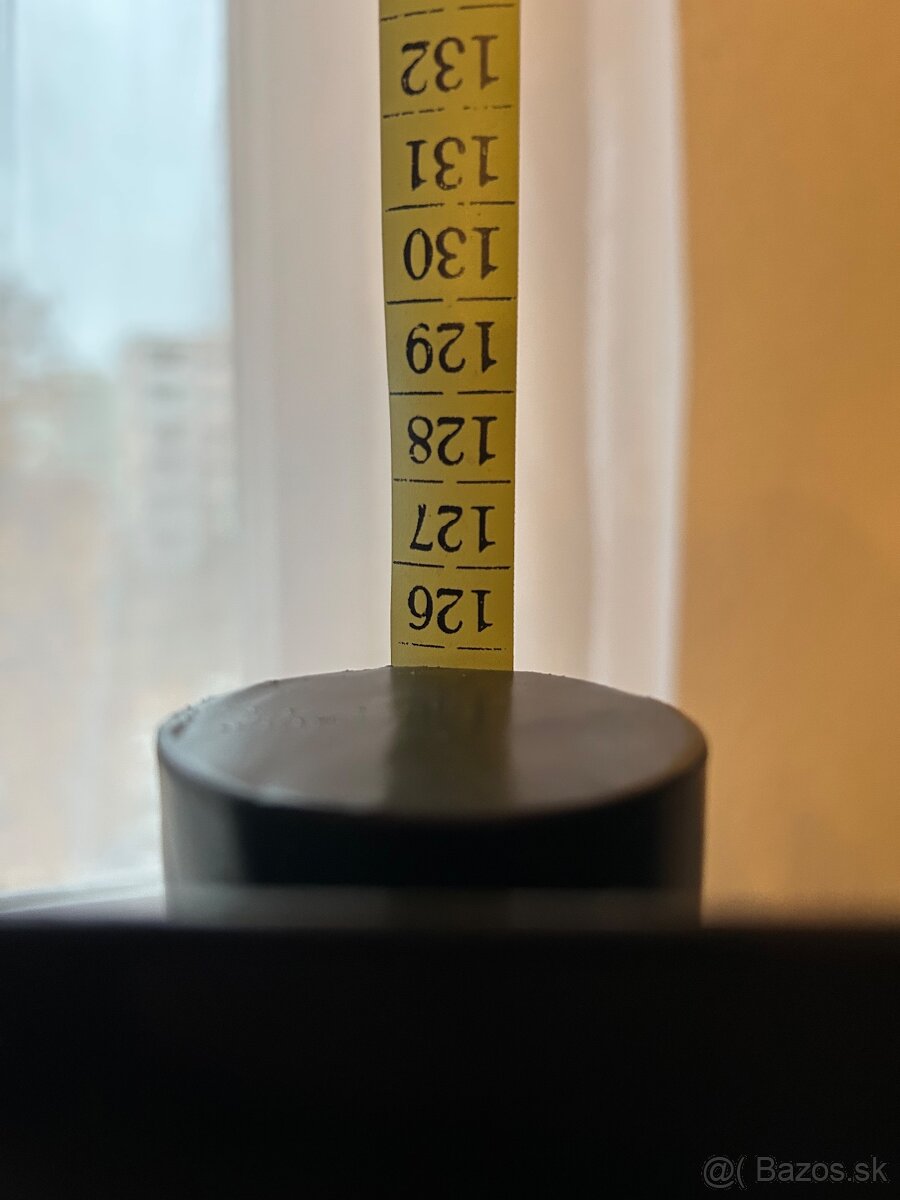 Predám TV stolík,sklený,čierny - 4