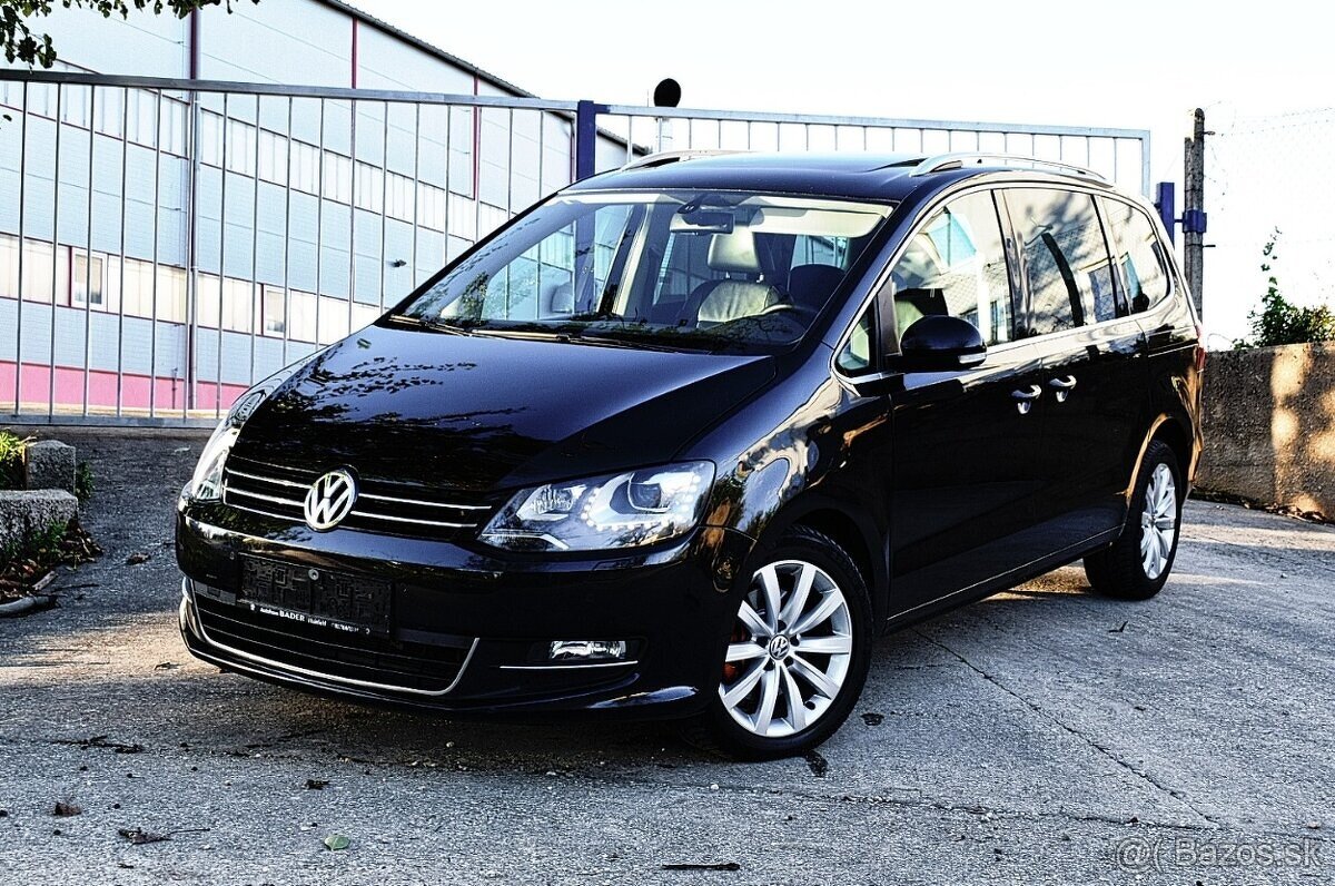 V0LKSWAGEN Sharan Highline 2.0Tdi DSG, 7-miestny - 4