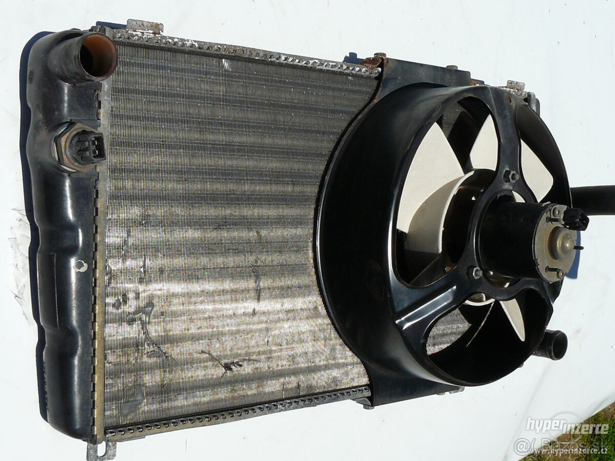 ŠKODA FELICIA,FAVORIT,FORMAN chladič,kúrenie,radiator,vrtula - 4