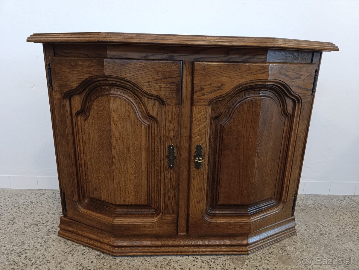 Rustikálna komoda, nábytok z masívu - 4