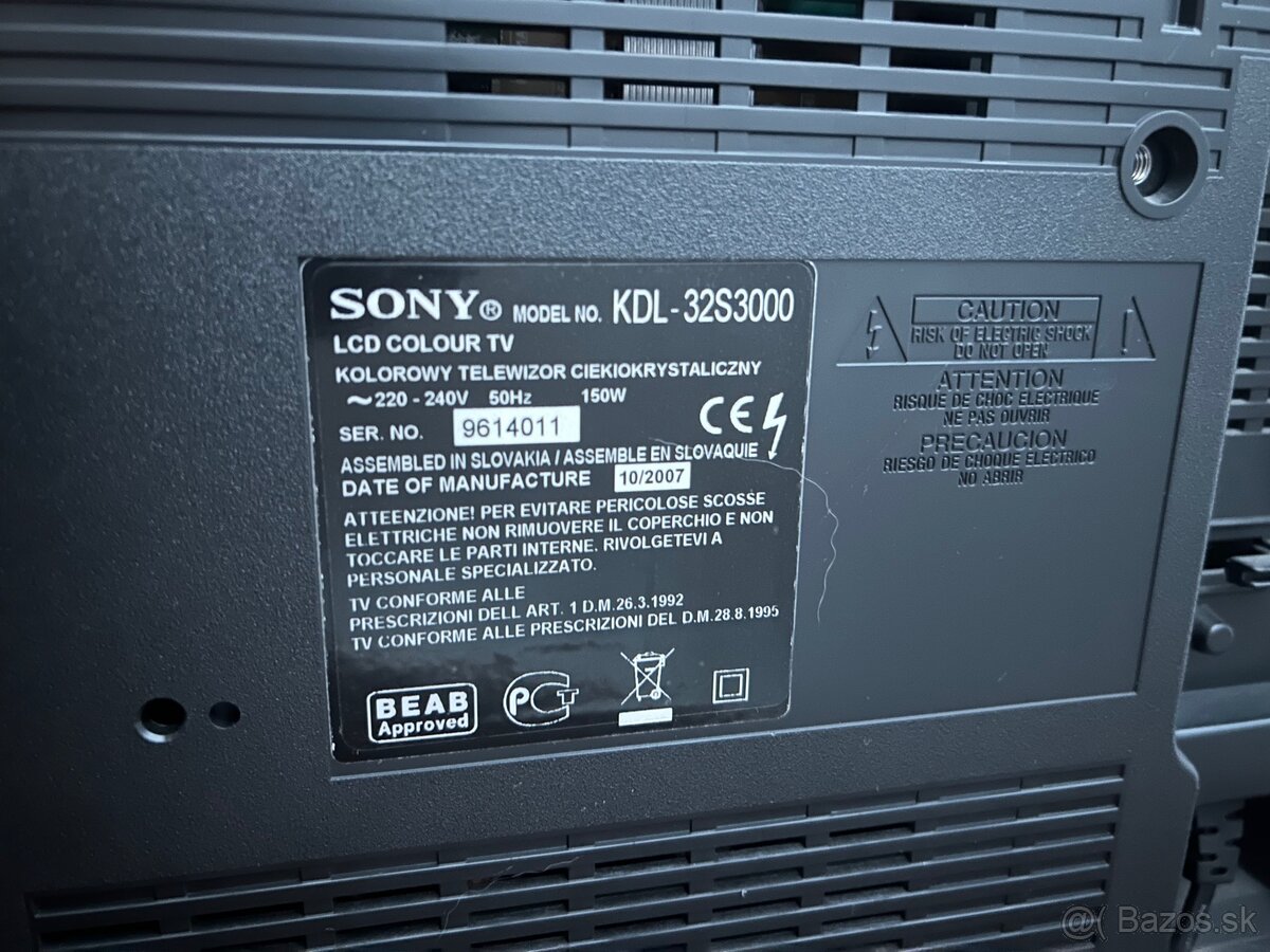 Televízor SONY+ovládač - 4