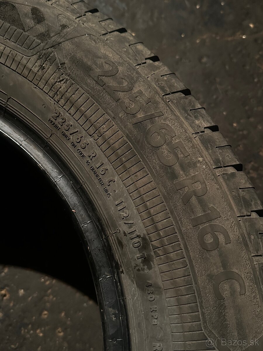 2x LETNÉ 225/65 R16C CONTINENTAL r.2024 - 4