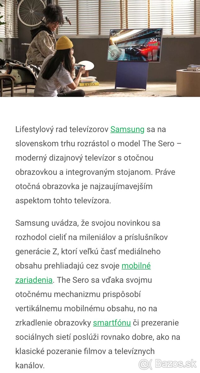 televizor Samsung Sero 43 - 4