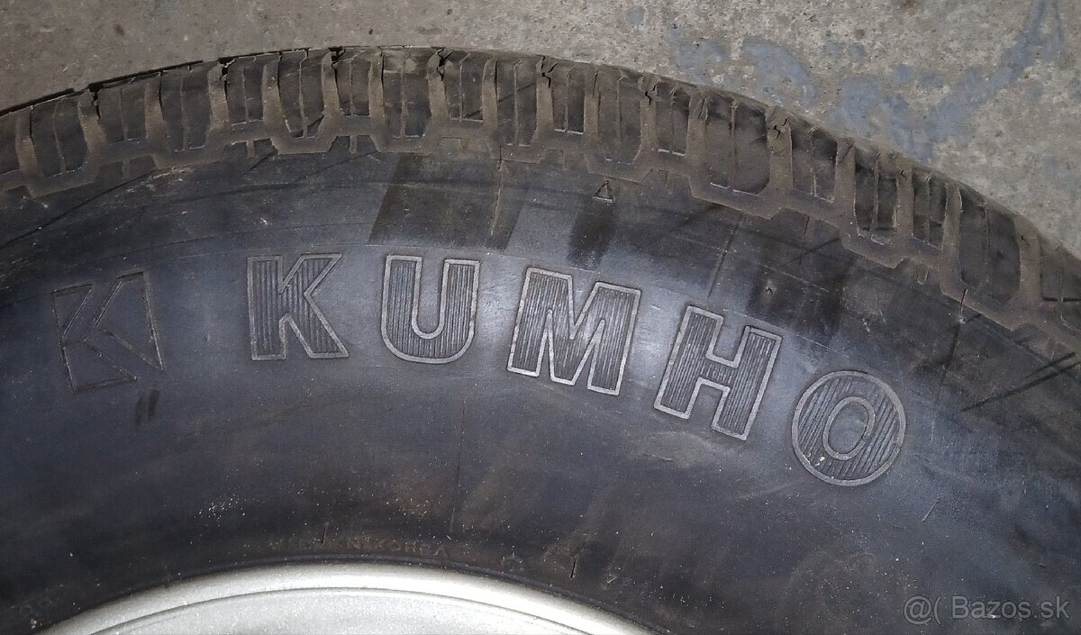 Elektrón 6x139,7 R15 s pneu KUMHO - 4