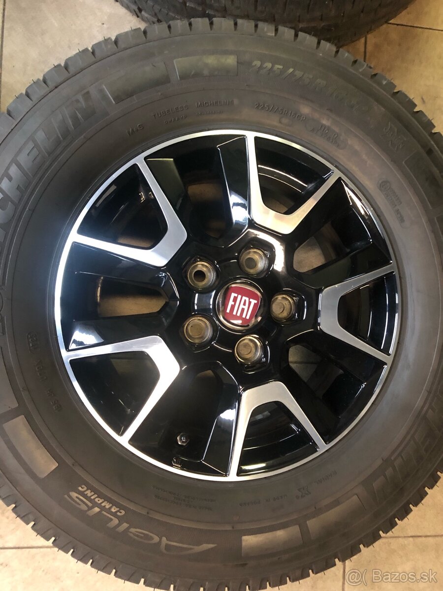 Fiat Ducato alu 16" 5x118 Michelin Agilis Camping celoroční - 4