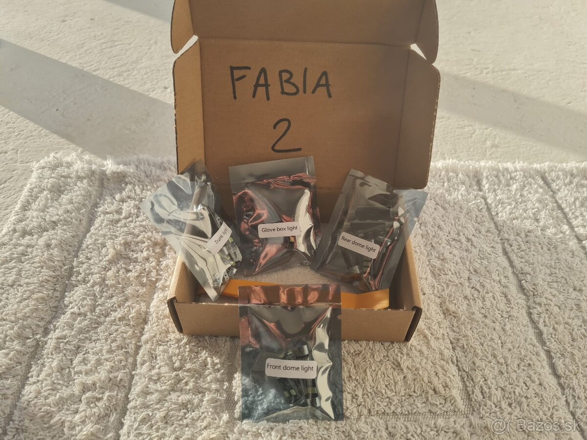 LED osvetlenie interieru pre ŠKODA - 4