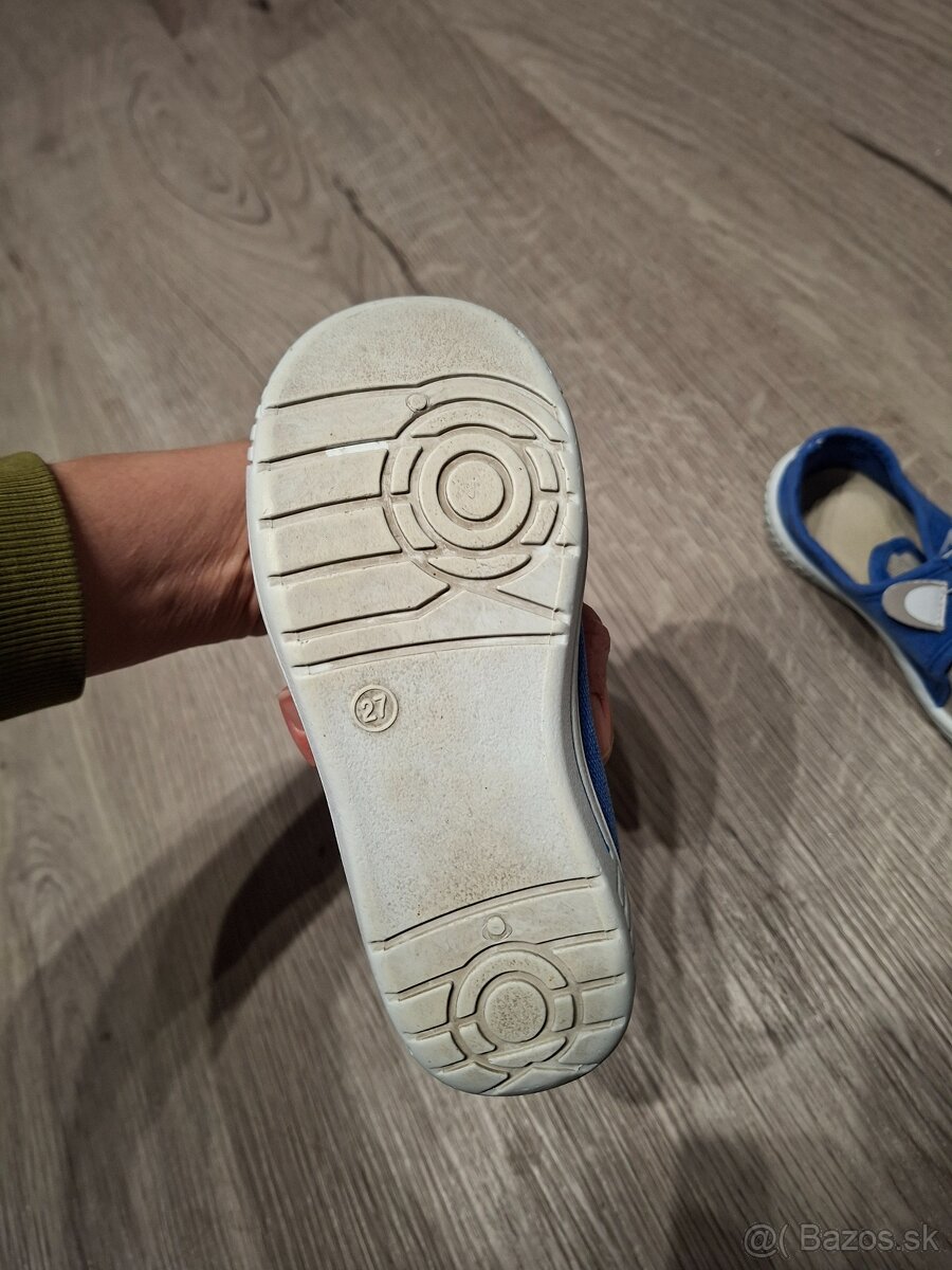 Modré papuče psík c. 27 - 4