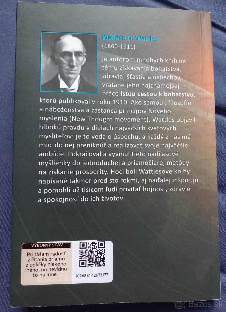 2 knihy Istou cestou Wallace Wattles - 4