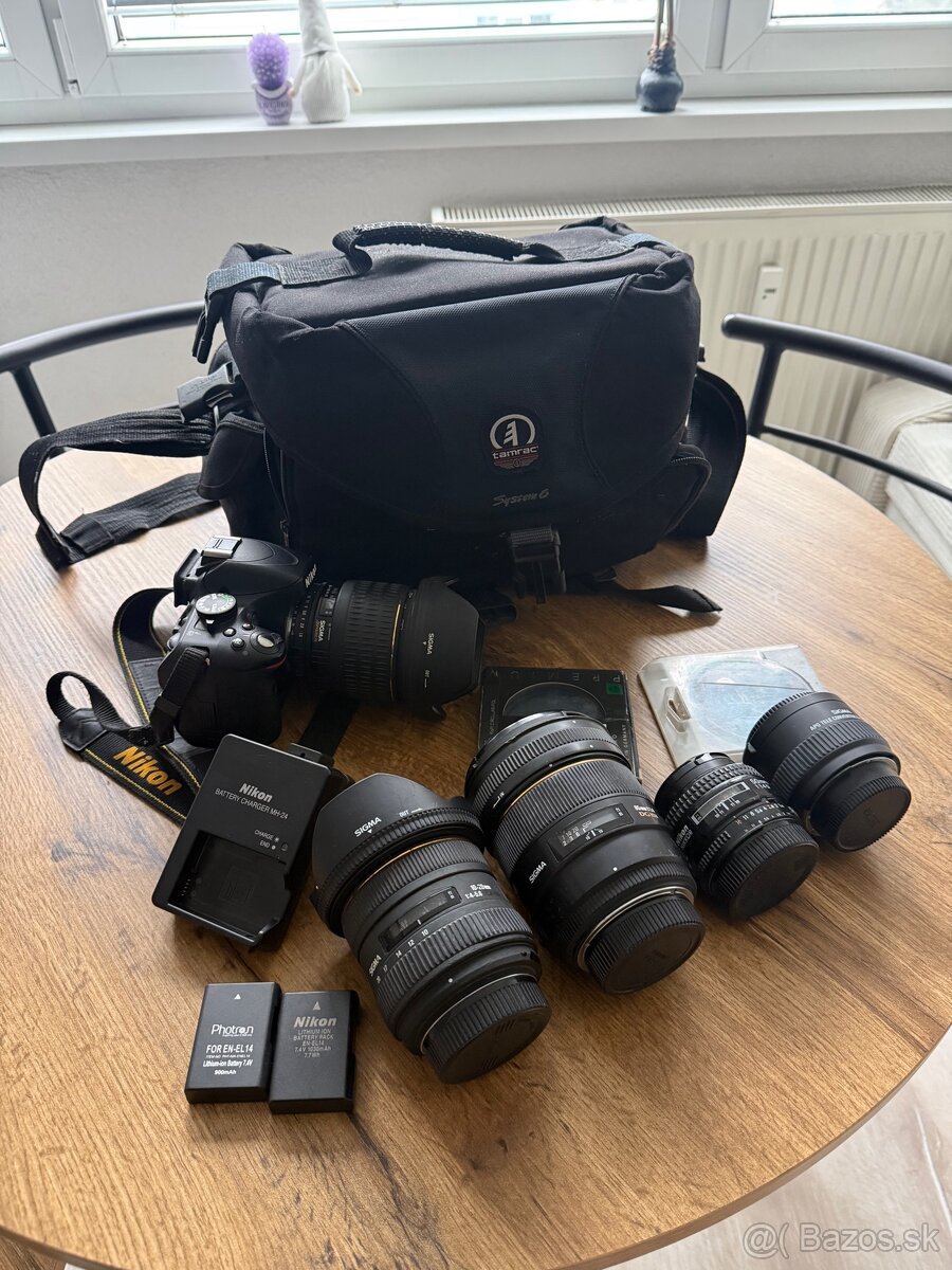 Nikon D5100 + 5 objektívov - 4