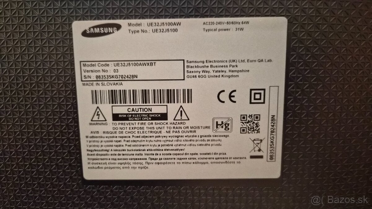 32" Samsung UE32J5100 - 4