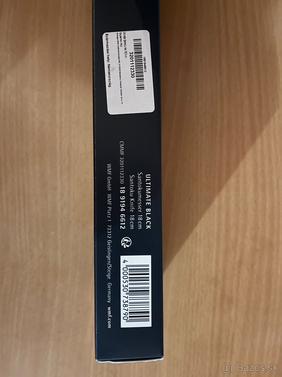 Nôž WMF Ultimate Black SANTOKU - 4