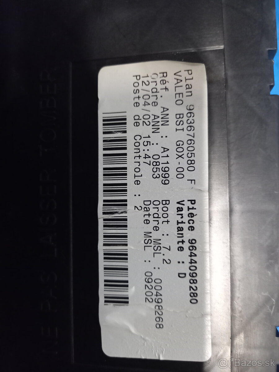 BSI Peugeot 307. - 4