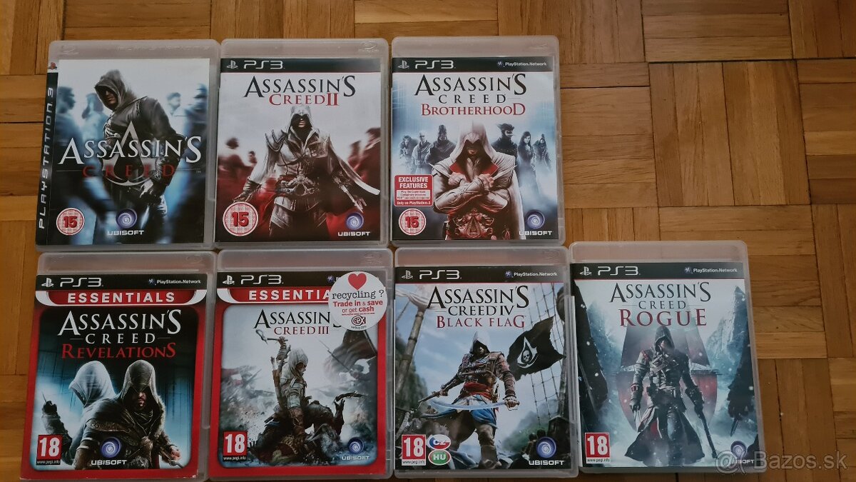 Predám Hry na Playstation - 4