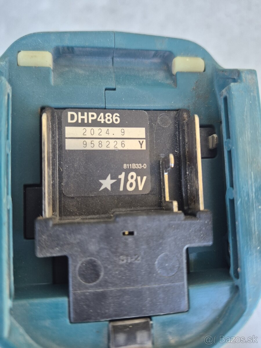 Makita DHP 486 vŕtačka s príklepom - 4
