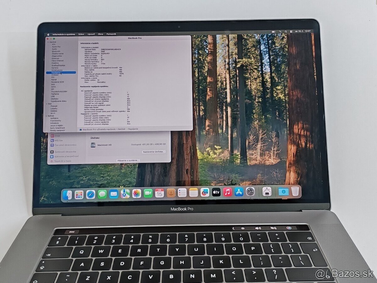 MacBook Pro 16" i7-2.6GHz/16GB/512GB Gray - 4