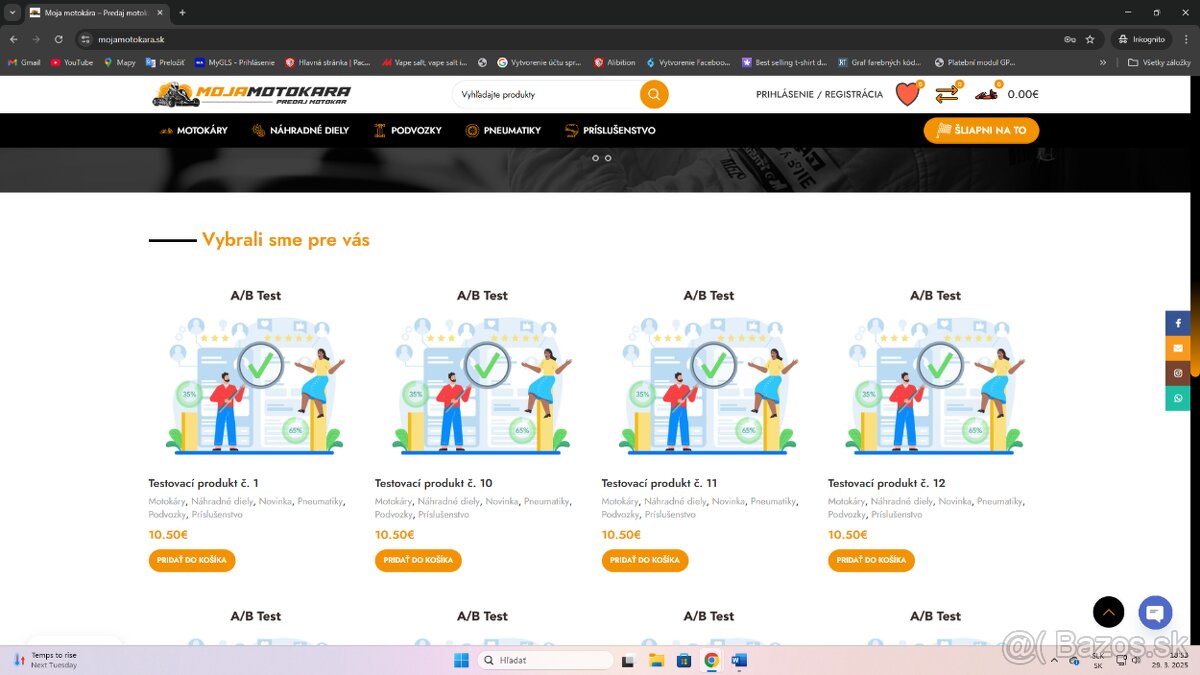 Predám hotový e-shop Mojamotokara.sk - 4