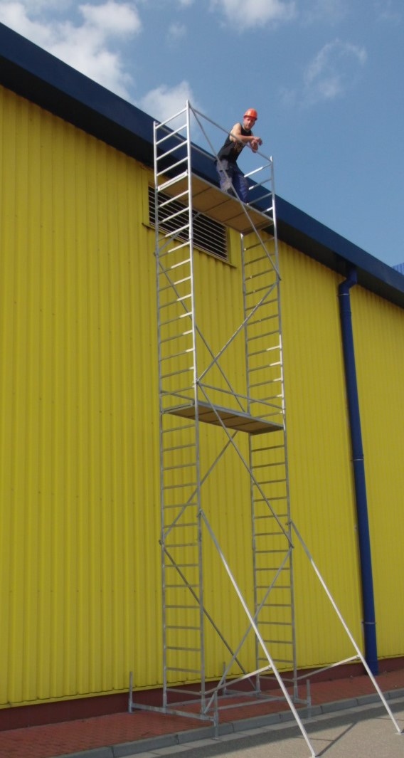 Pracovné veža / lešenie Eurosolo-S7 (pojazdné) – NOVÉ - 4