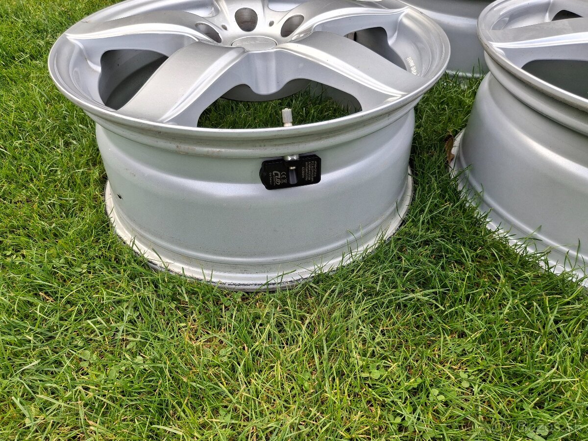 19" ALU 5x112 na AUDI Q7 + zimné 255/55 r19 Conti 8mm - 4