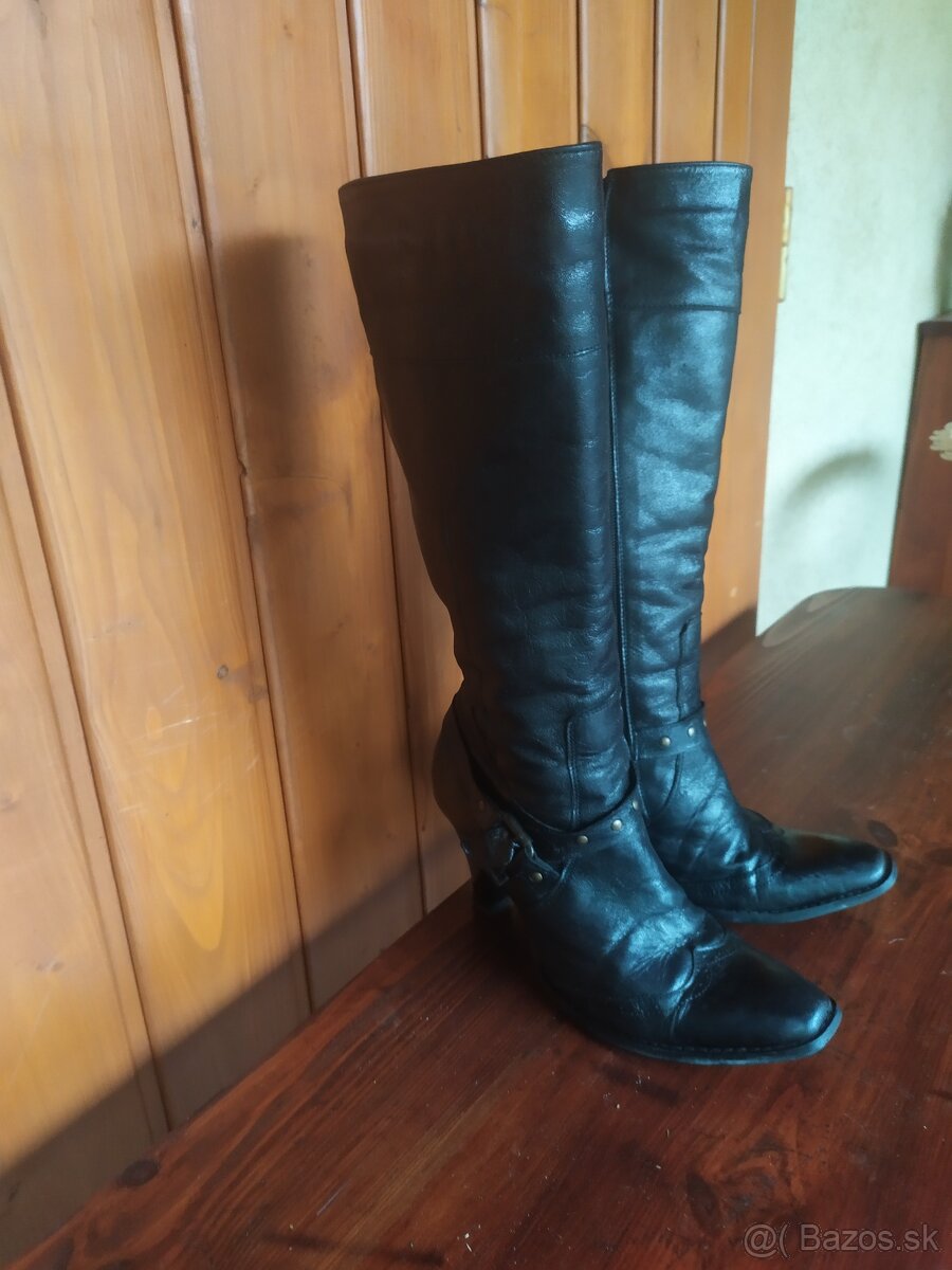 Kožené topánky a čižmy veľ. 38 - 4