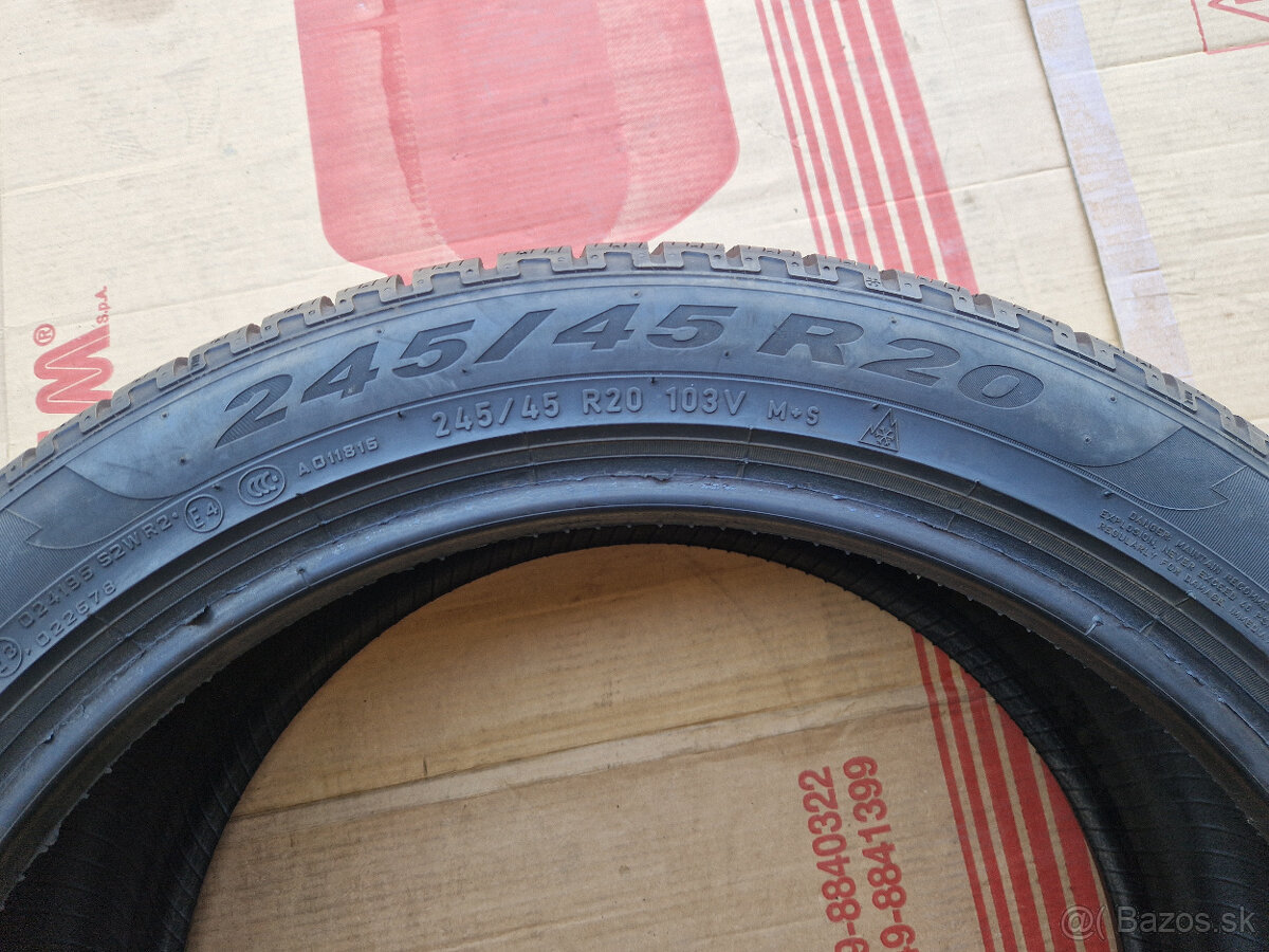 245/45 r20 zimne pneumatiky 2KS 245 45 20 245/45/20 R20 - 4