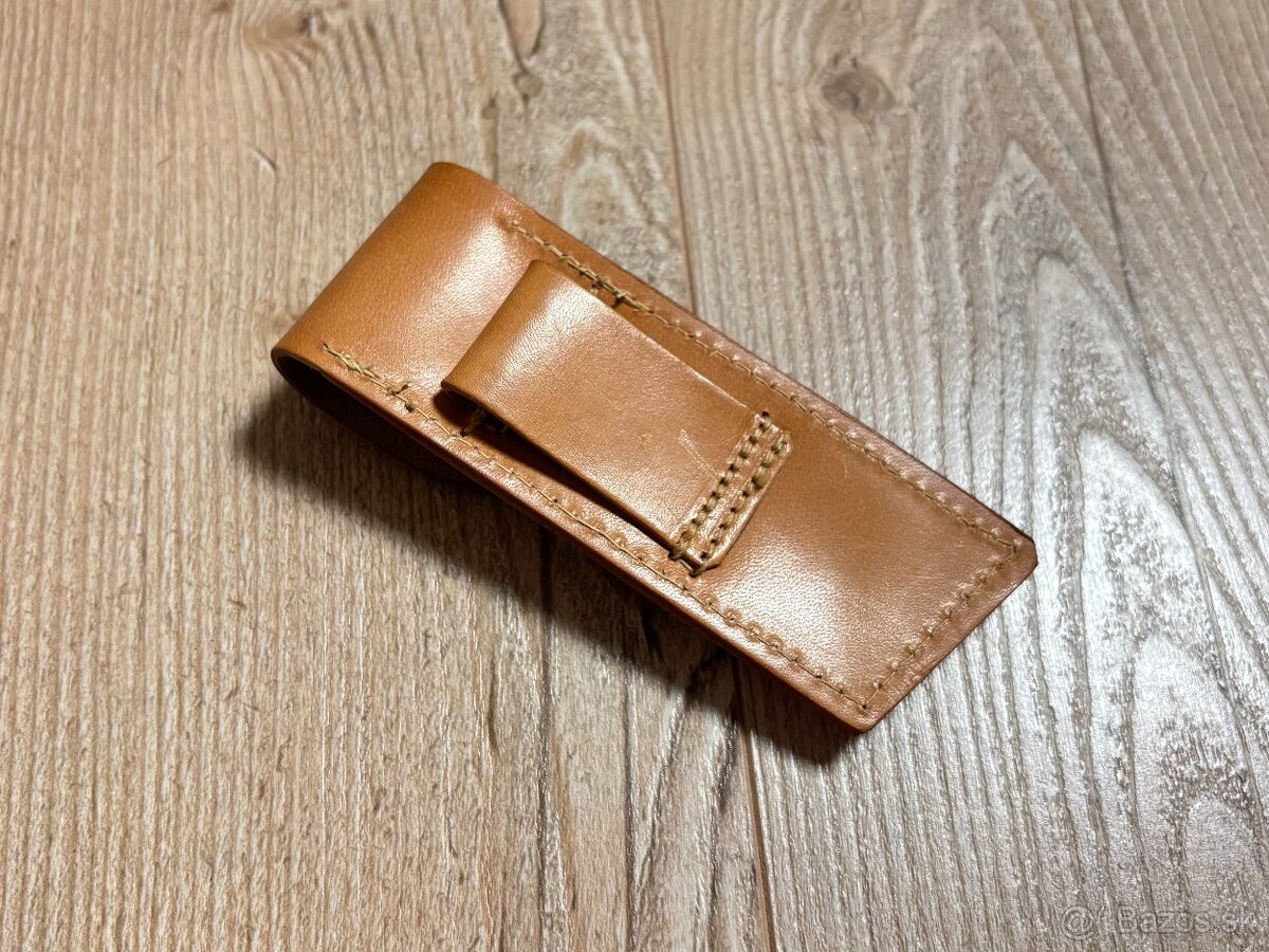 Kožené púzdro na pištoľ CZ 50/70 svetlé, ČSĽA / SNB (ZNB,VB) - 4