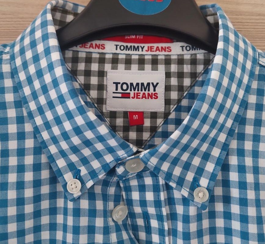 Predám pánsku košeľu prémiovej značky TOMMY JEANS - 4