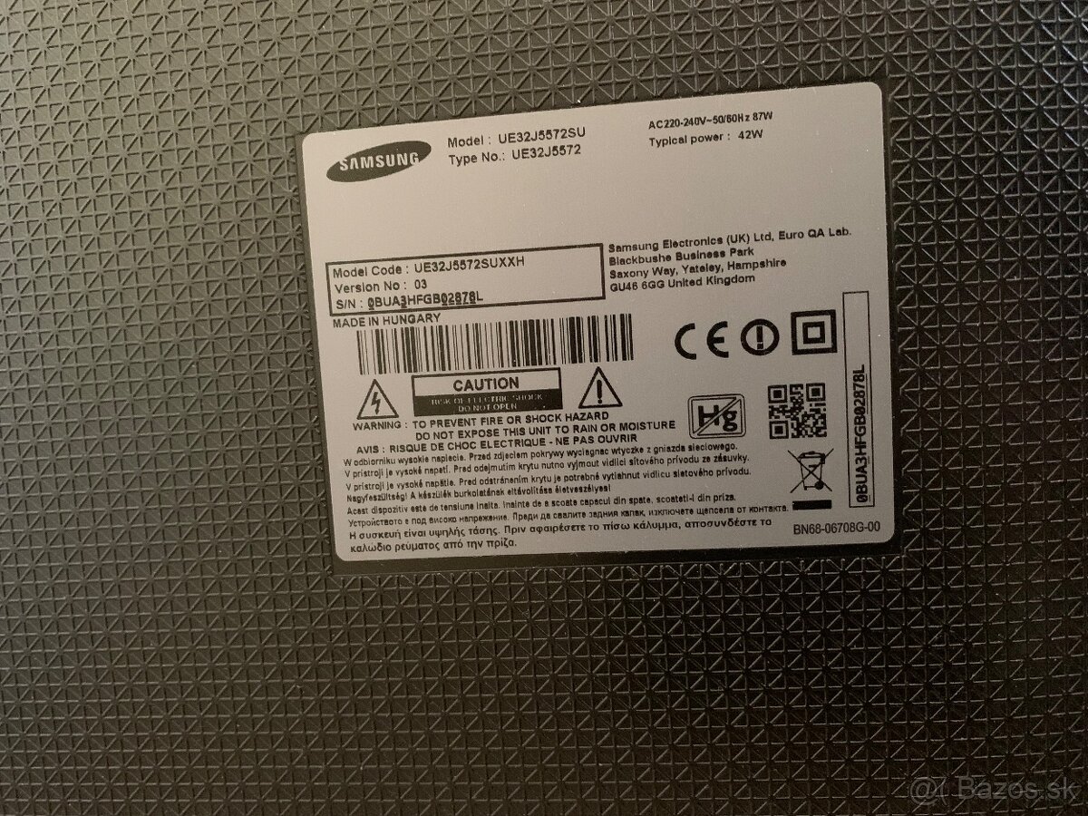 TV Samsung 32" UE32J5572 - 4