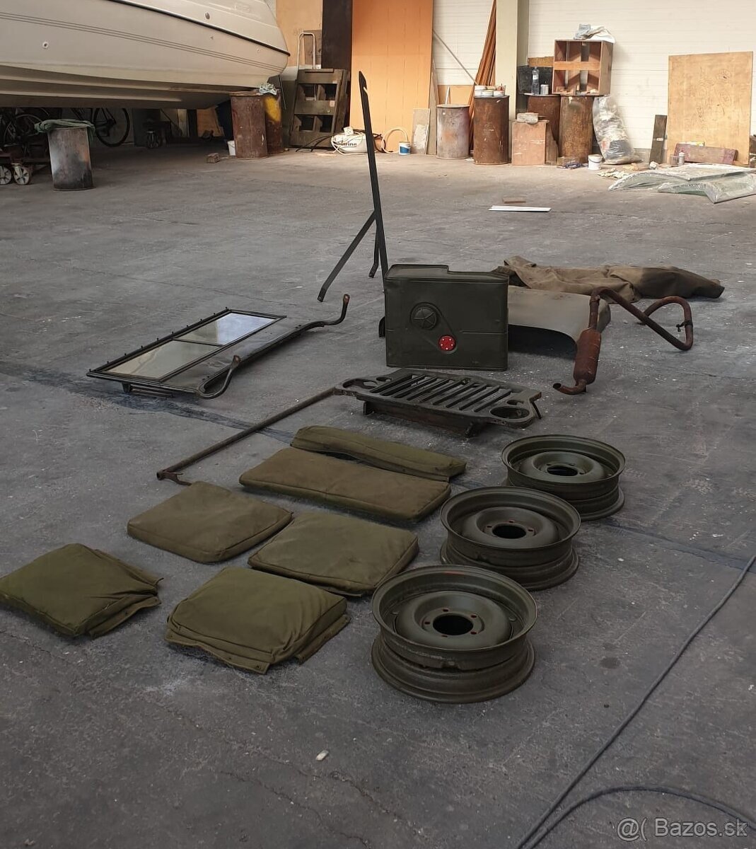 Predám náhradné diely na Jeep Willys - 4