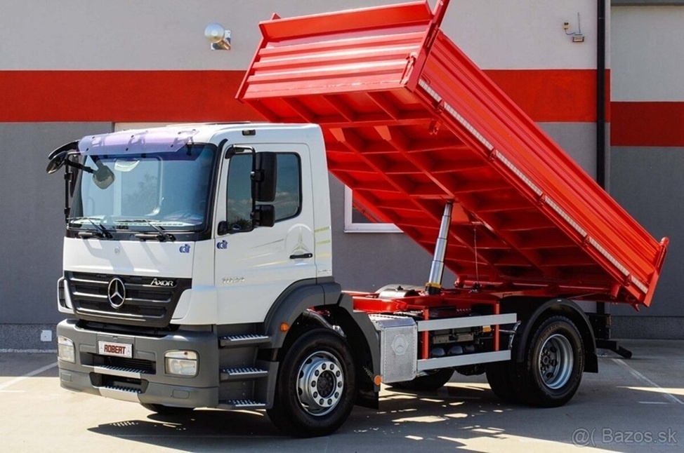 MERCEDES BENZ AXOR 1824 TROJSTRANNÝ SKLÁPAČ / VYKLÁPAČ EU4 - 4