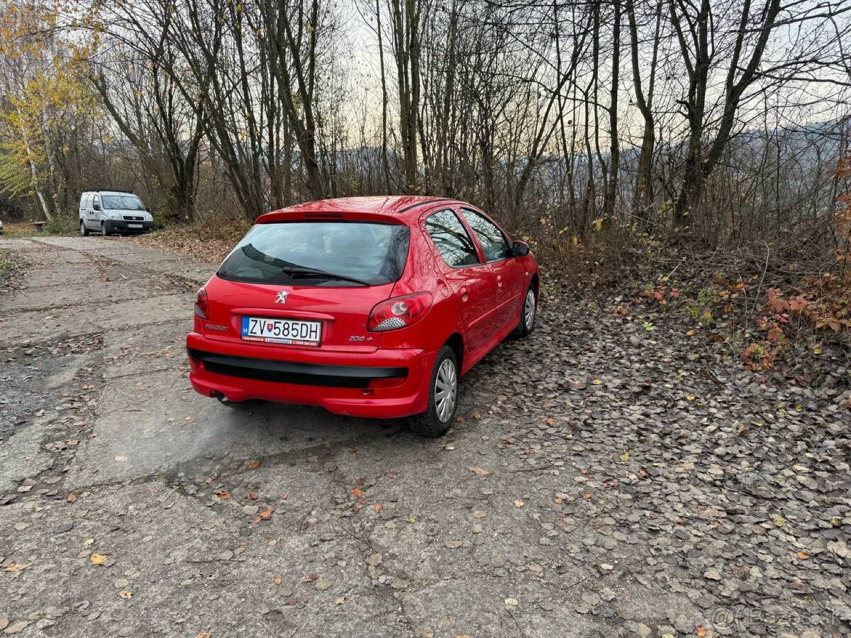 Peugeot 206+ 121.000/km benzín - 4